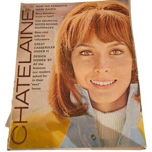 Vintage Chatelaine Magazine 1967